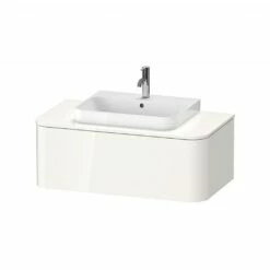 Duravit Happy D.2 Plus Console Vanity Unit With Pull-Out Compartment For Furniture Basin 1000x550mm