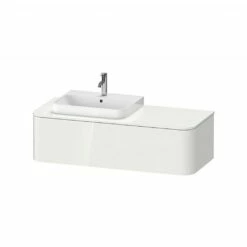 Duravit Happy D.2 Plus Console Vanity Unit With Pull-Out Compartment For Counter Basin 1300x550mm