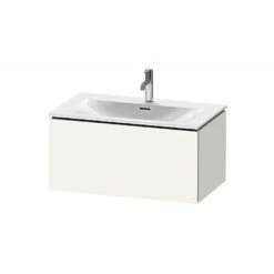 Duravit L-Cube Vanity Unit With Pull-Out Compartment For Viu Basin 820x481mm