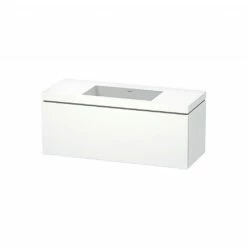 Duravit L-Cube C-Bonded Set With Pull-Out Compartment 1200x480x500mm