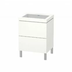 Duravit L-Cube Floorstanding C-Bonded Set With Two Pull-Out Compartments 600x480x698mm