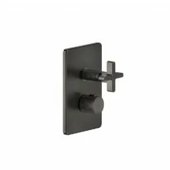 Gessi Inciso + Two Outlet Thermostatic Shower Valve