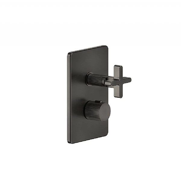 Gessi Inciso + Two Outlet Thermostatic Shower Valve 3 Gessi Inciso + Two Outlet Thermostatic Shower Valve