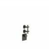 Gessi Inciso + Two Outlet Thermostatic High Capacity Shower Valve -UK Bathroom Products Sales Store zzcGES01058344707