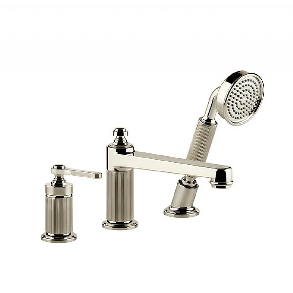 Gessi Venti20 Three Piece Bath Shower Mixer With Diverter And Spout 3 Gessi Venti20 Three Piece Bath Shower Mixer With Diverter And Spout