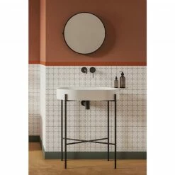 Ex.t Nouveau Round Tilting Mirror 500mm -UK Bathroom Products Sales Store zzcGIU010EXNOUSP50TOND 2