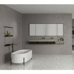 Ex.t Nouveau Mirror With Tilting Doors -UK Bathroom Products Sales Store zzcGIU010EXNOUSPTILT 2