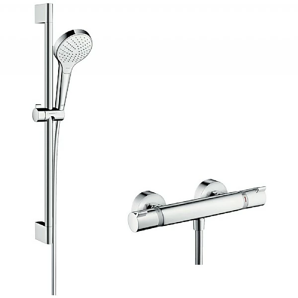 Hansgrohe Croma Select S Vario Combi Shower Set 3 Hansgrohe Croma Select S Vario Combi Shower Set
