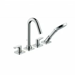 AXOR Citterio M Rim-Mounted 4-Piece Bath Shower Mixer
