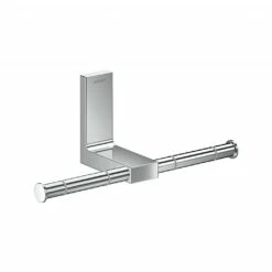 AXOR Universal Rectangular Double Toilet Roll Holder