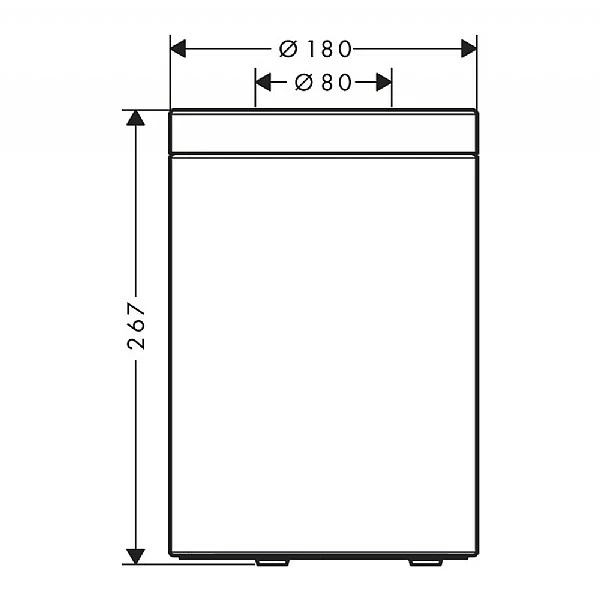 AXOR Universal Circular Wastepaper Bin 4 AXOR Universal Circular Wastepaper Bin - Image 2